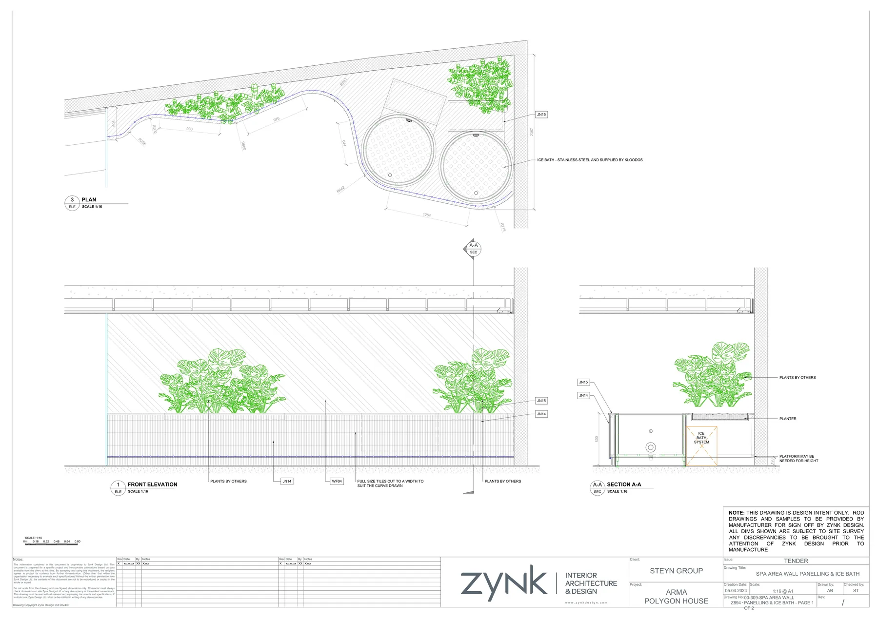 Coordinated plans — Survey-led drawing set by GKP by Design